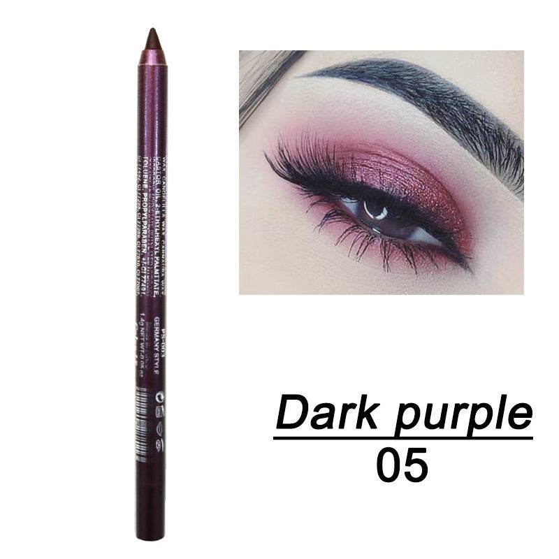 Eyeliner Dual Use Gel Eyeliner Pen For Long Lasting Waterproof And Sweat Proof - Mubimart