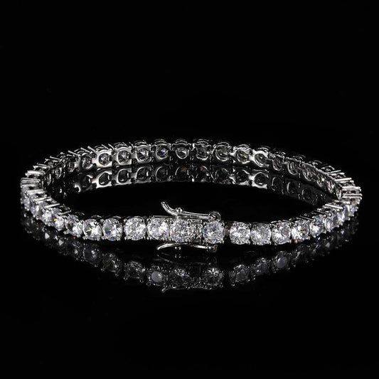 Tennis Chain Zircon Bracelet Fashion Brand Hip Hop