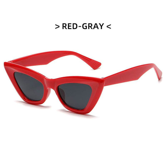 Personalized Triangle Cat Eye Fashion Sunglasses - Mubimart