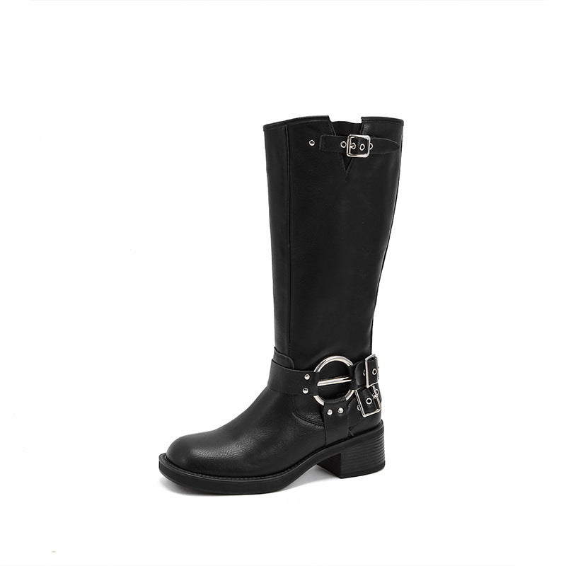 Women's All-match Tall Knight Boots