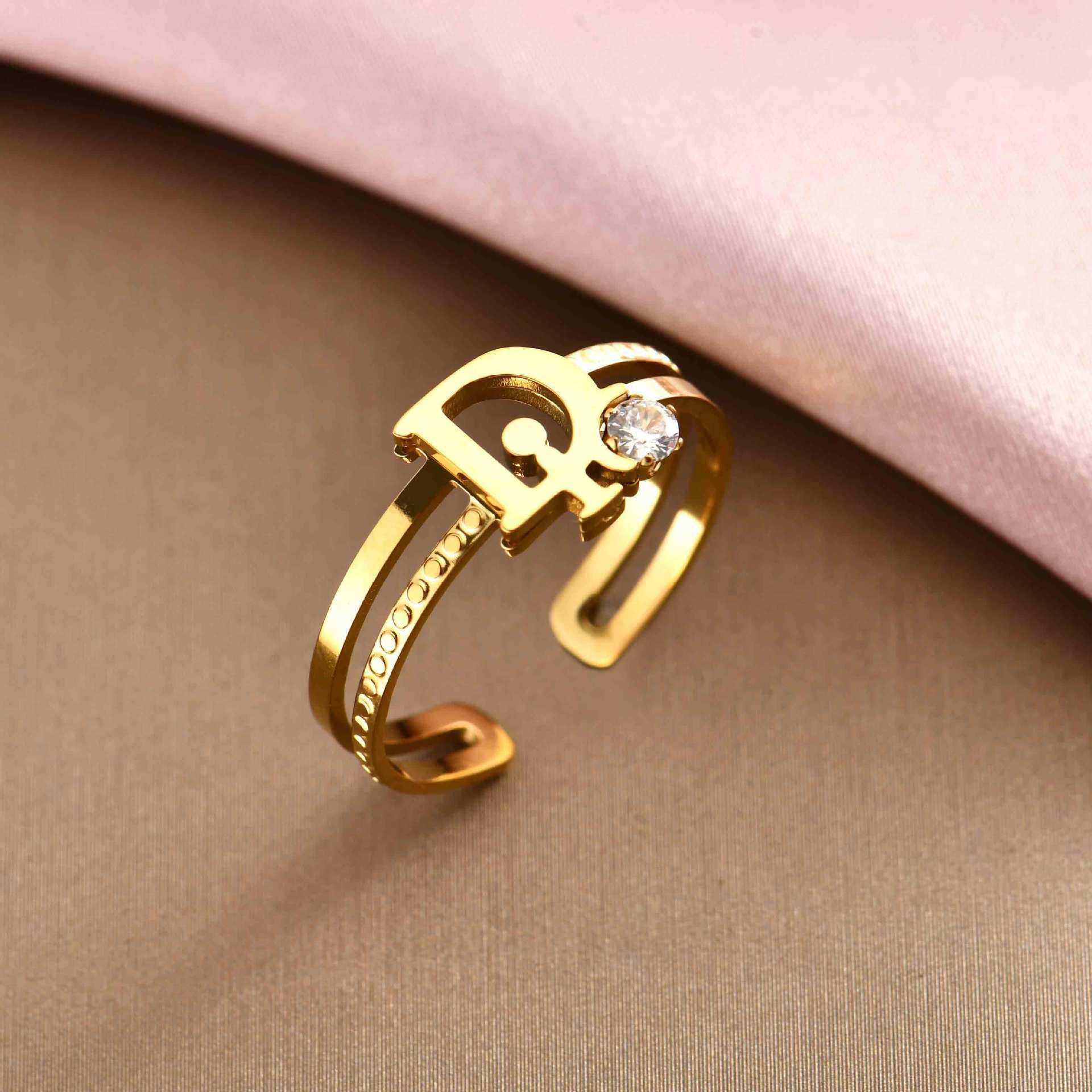 Titanium Steel Ring Men And Women Couple Jewelry - Mubimart