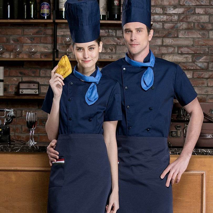 Fashion Personality Chef's Work Clothes Male - Mubimart