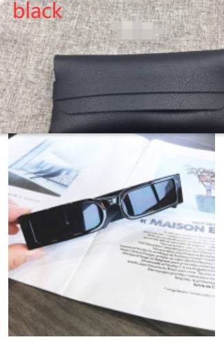 Rectangle Frame Fashion Sunglasses Women Hippie Vintage Designer Wholesale Bulk Shades Glass For Men And Women - Mubimart