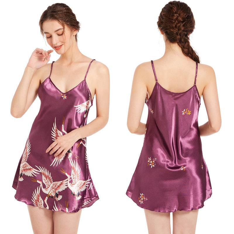 Women's Short Slimming Slip Dress - Mubimart