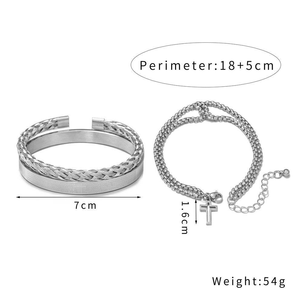 Party Mens Bangle Men For Bracelets Jewelry Male - Mubimart