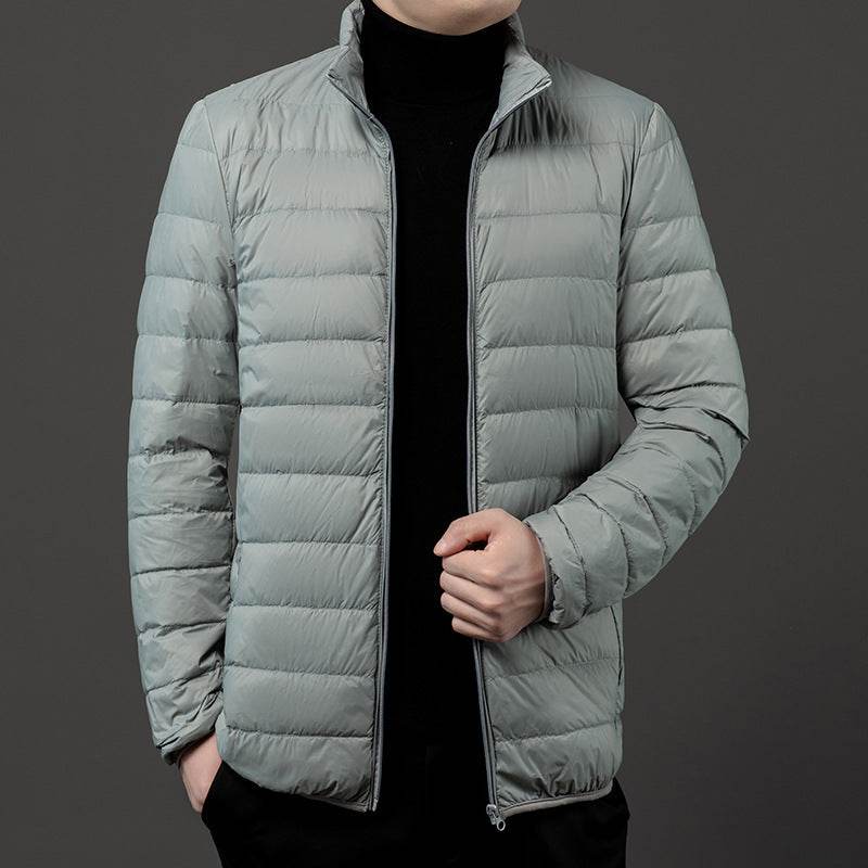 Autumn And Winter Lightweight Down Jacket Men - Mubimart