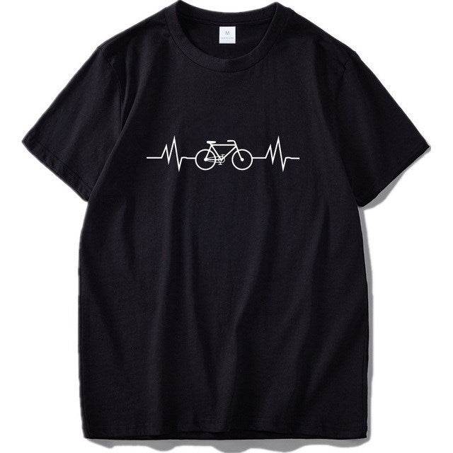 T Shirts Cartoon Solid Mens Slim Shirt - Mubimart