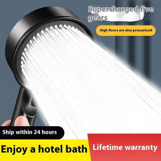 Supercharged Shower Nozzle Set Home Shower Shower Head - Mubimart
