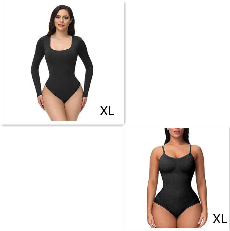Seamless Bodysuit Shapewear Nude Bodysuit Training Clothes - Mubimart