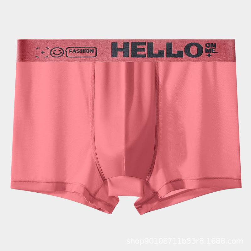 Solid Color One-piece Underwear For Men - Mubimart