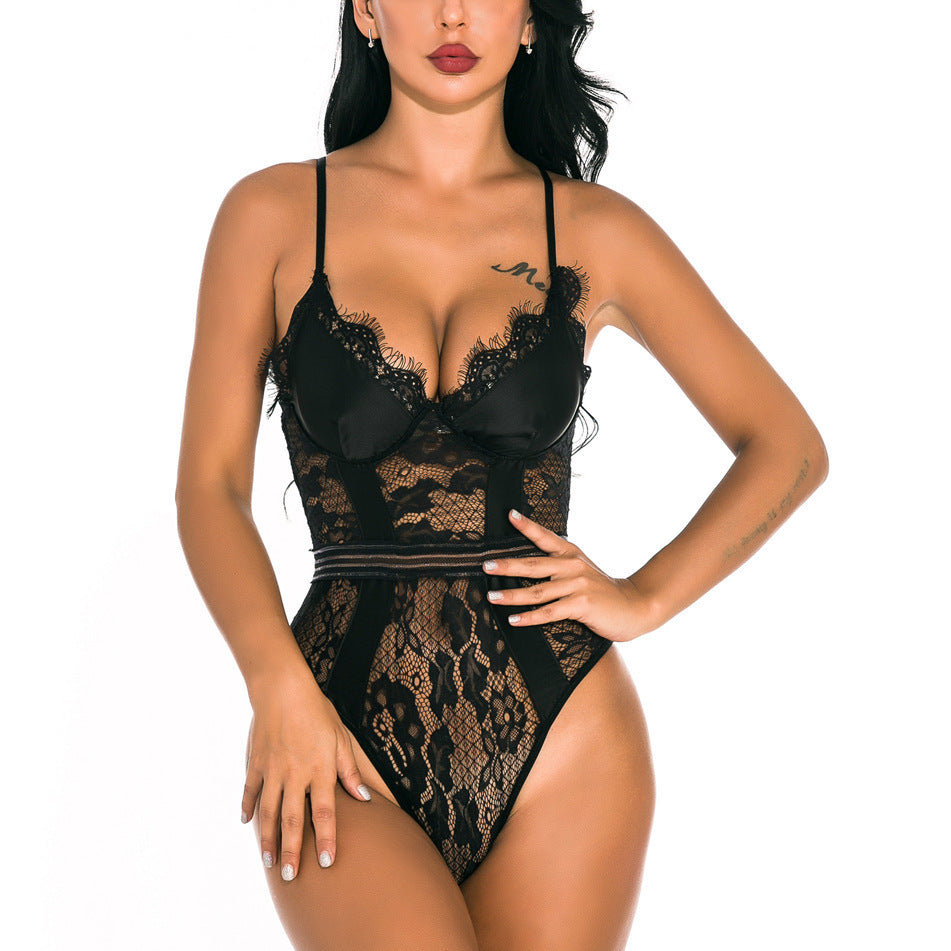 Lace Body Shaper Bodysuit Women's Waist - Mubimart - Waist Shaper 