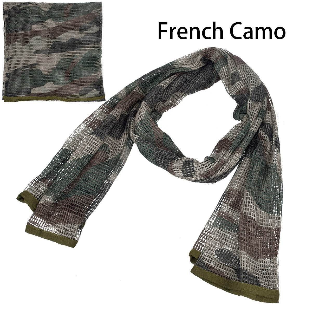 Breathable camouflage outdoor men's and women's scarves - Mubimart