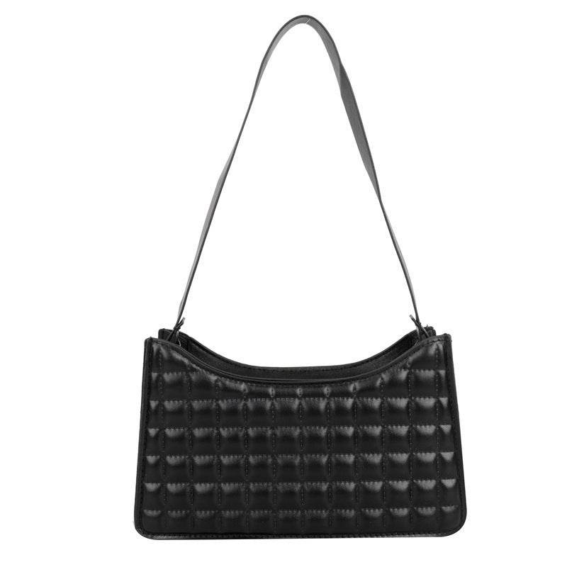 Elegant One-shoulder Diamond Pattern Bag Women - Mubimart