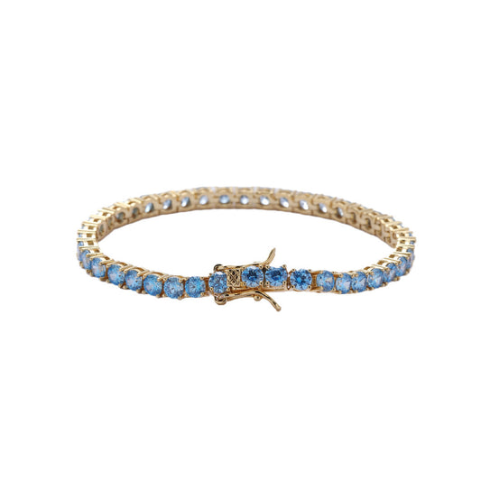 European And American Hip-hop Tennis Bracelet