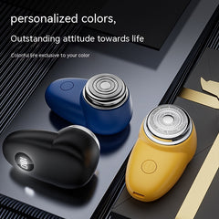 Men Travel Mini Floating Cutter Head Portable Electric Shaver