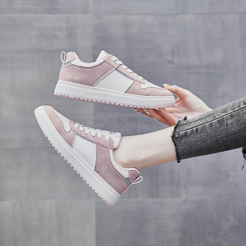 New Women Casual Sneakers Fashion Whiter Comfortable Sneakers - Mubimart