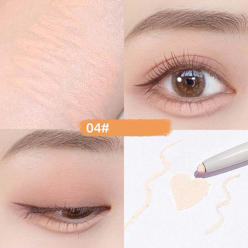 Color Extremely Fine Dual-use Natural Brightening Shadow Eyeliner Gel Pen - Mubimart