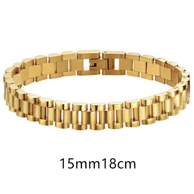 Titanium steel bracelet for men - Mubimart