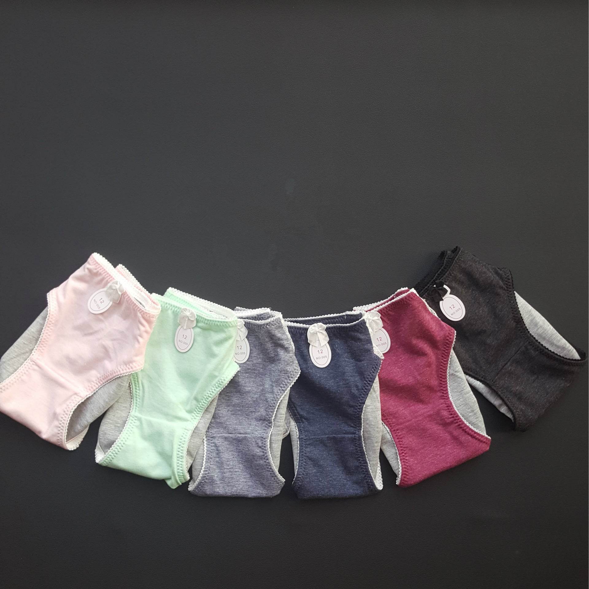 Color Cotton Mid-waist Leak-proof Seamless Physiological Pants Women's - Mubimart