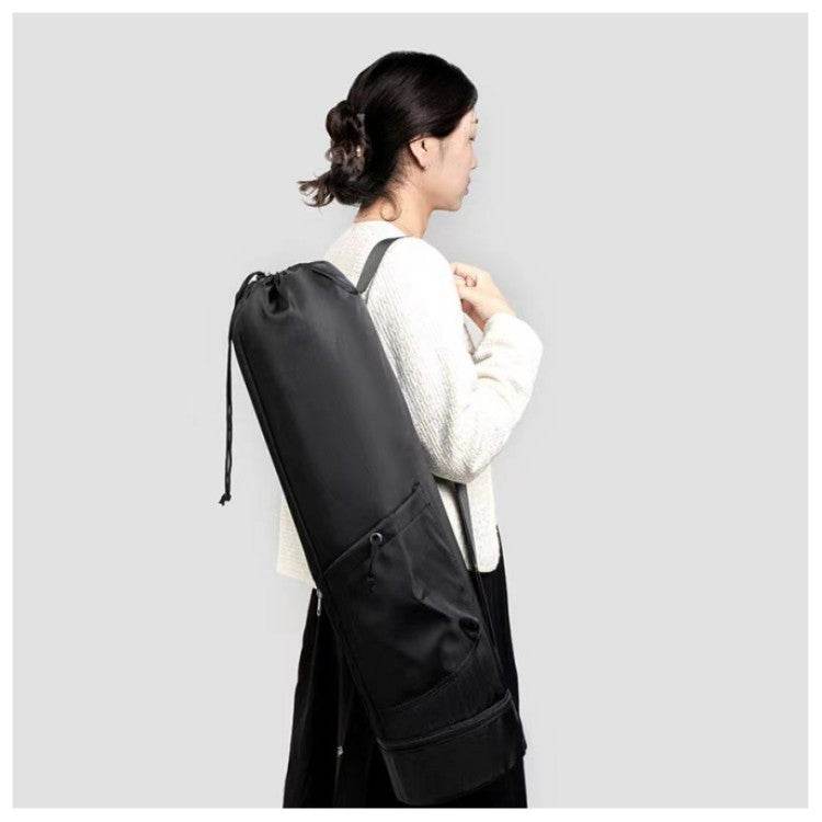 Yoga Mat Bag With Water Bottle Pocket And Bottom Wet Bag Multifunction Storage Bag - Mubimart