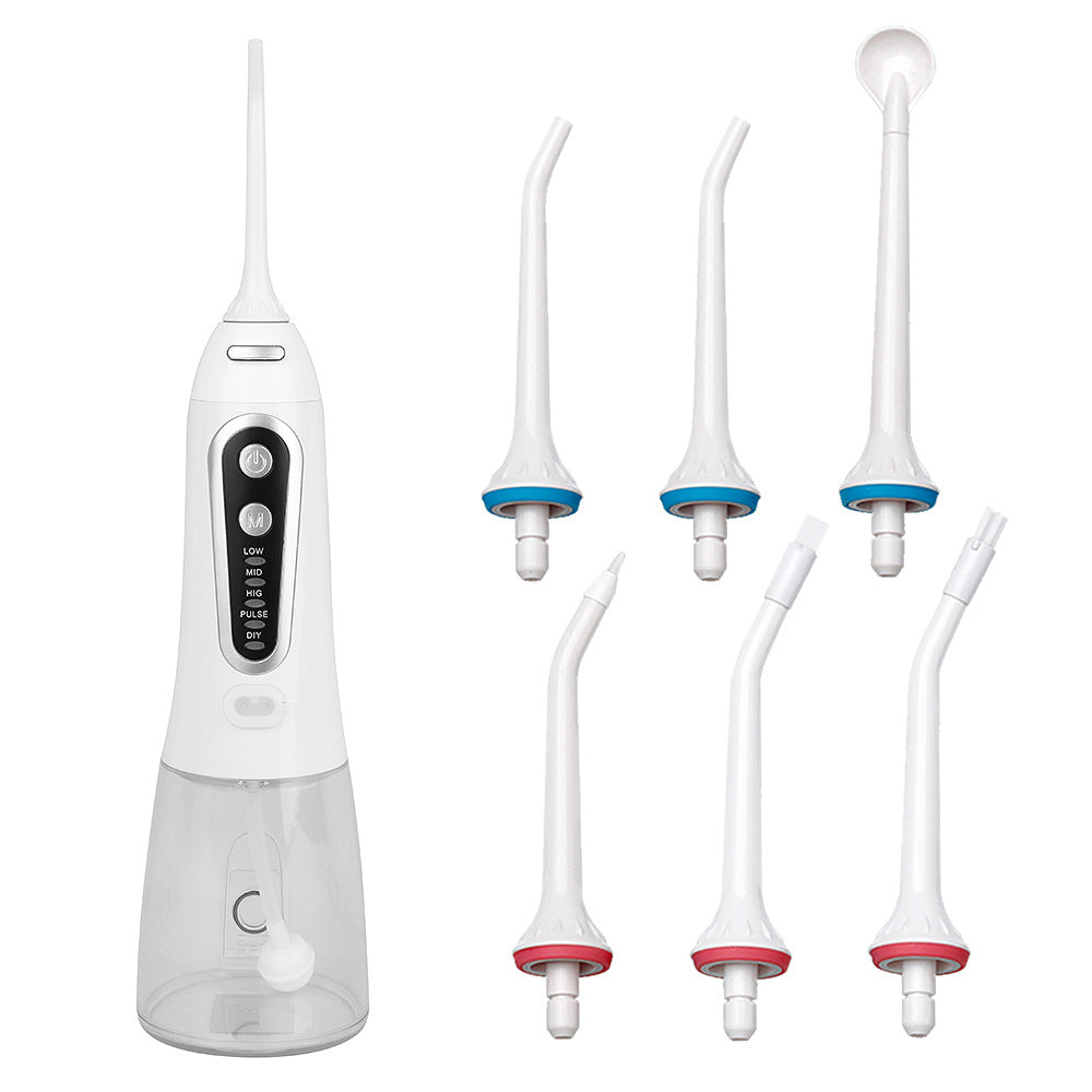 5 Modes Oral Irrigator, Portable Flosser, USB Rechargeable, Water - Mubimart -  