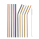 5 Sets Of 304 Stainless Steel Straws - Mubimart -  