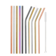 5 Sets Of 304 Stainless Steel Straws - Mubimart