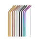 5 Sets Of 304 Stainless Steel Straws - Mubimart -  