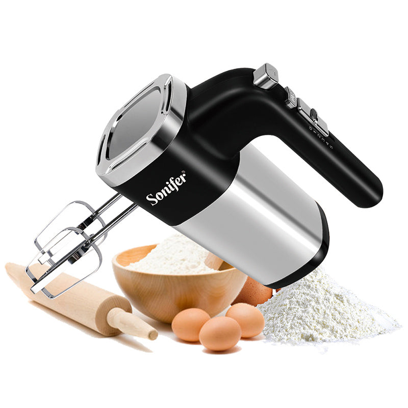 5 Speeds 500W High Power Electric Food Mixer Hand Blender Dough Blender Egg Beater Hand Mixer For Kitchen 220V - Mubimart - Hand mixers 