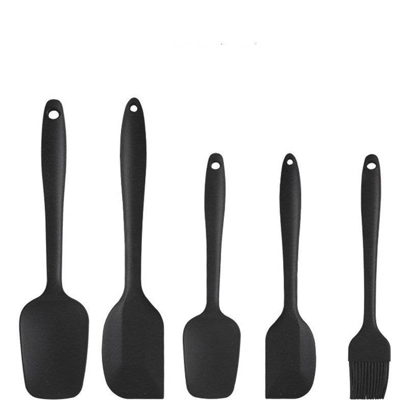 5-piece silicone spatula set - Mubimart