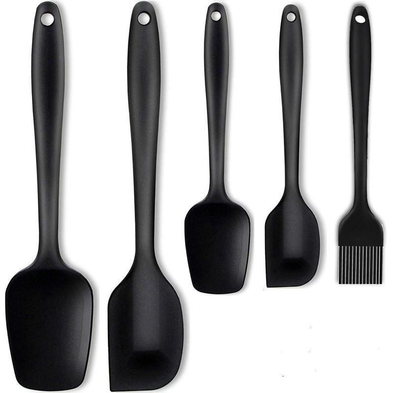 5-piece silicone spatula set - Mubimart - Kitchen Spatulas 