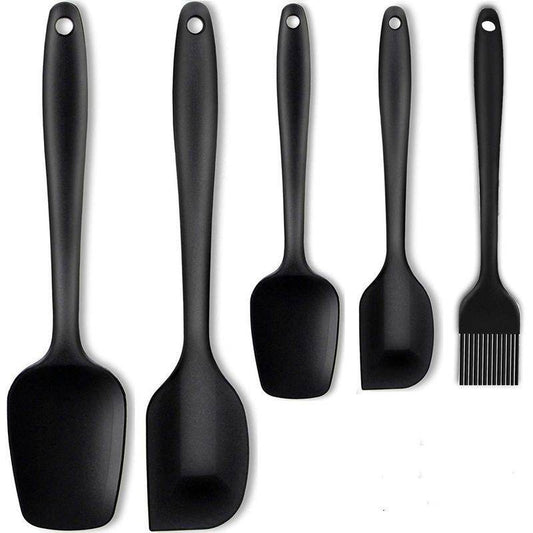 5-piece silicone spatula set - Mubimart