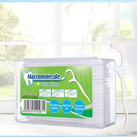 50 PCs Boxed Cleaning Bags Floss - Mubimart