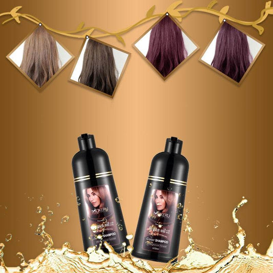 500ml Plant Color Water Hair Dye Cream - Mubimart