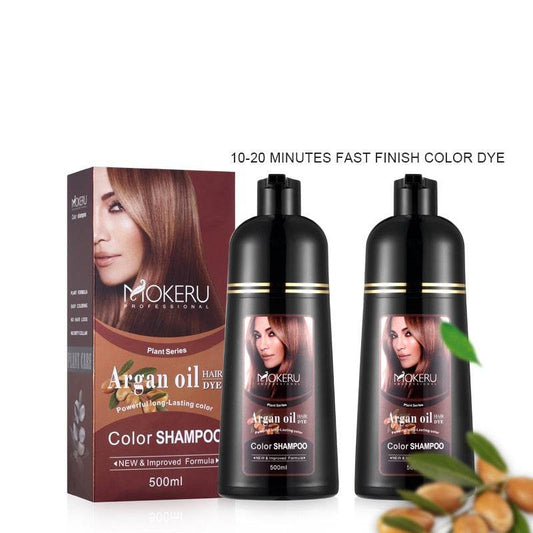 500ml Plant Color Water Hair Dye Cream - Mubimart