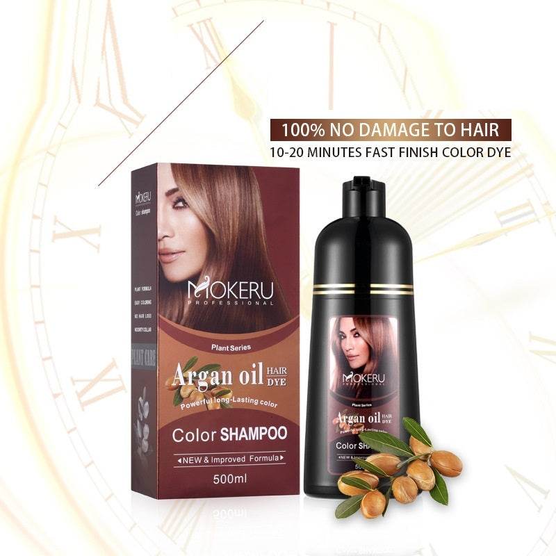 500ml Plant Color Water Hair Dye Cream - Mubimart