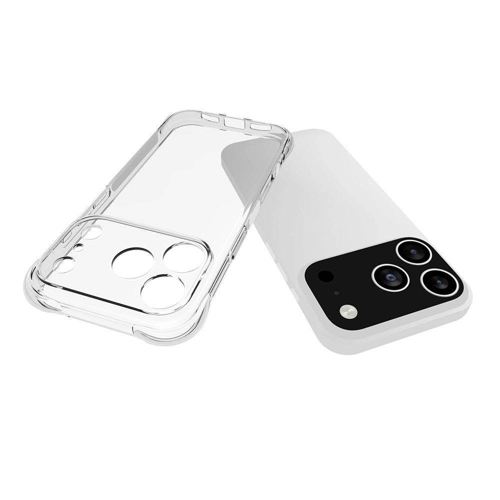 Transparent TPU Four-corner Drop-resistant Phone Case - Mubimart