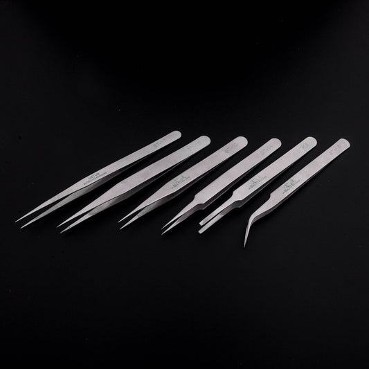 Ordinary elbow acne stainless steel tweezers - Mubimart