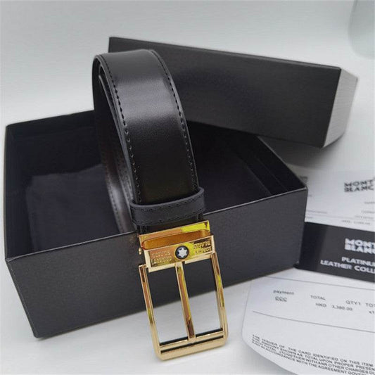 Six Pointed Star Pants Belt Youth Casual Fashion Mens Belt - Mubimart