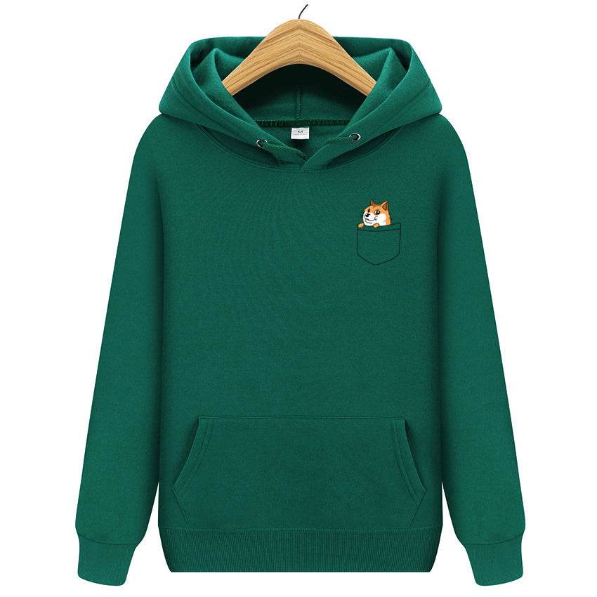 Hooded pullover sweater - Mubimart