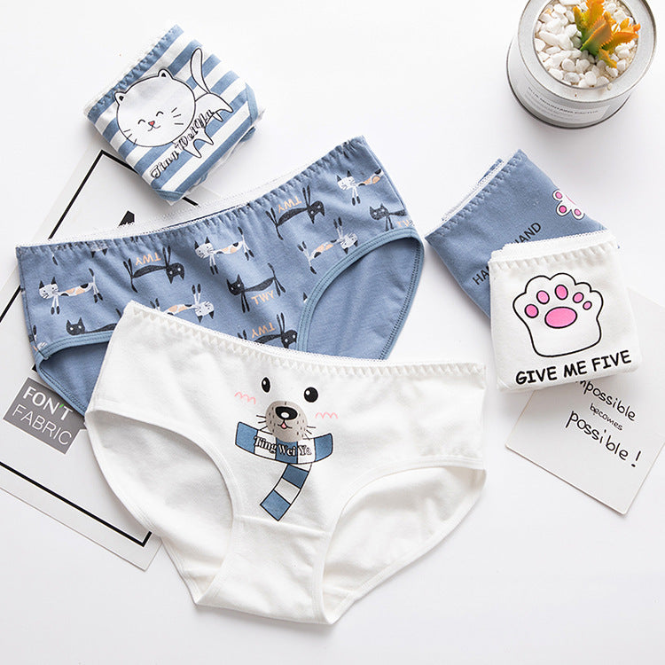 Printed girly panties - Mubimart -  