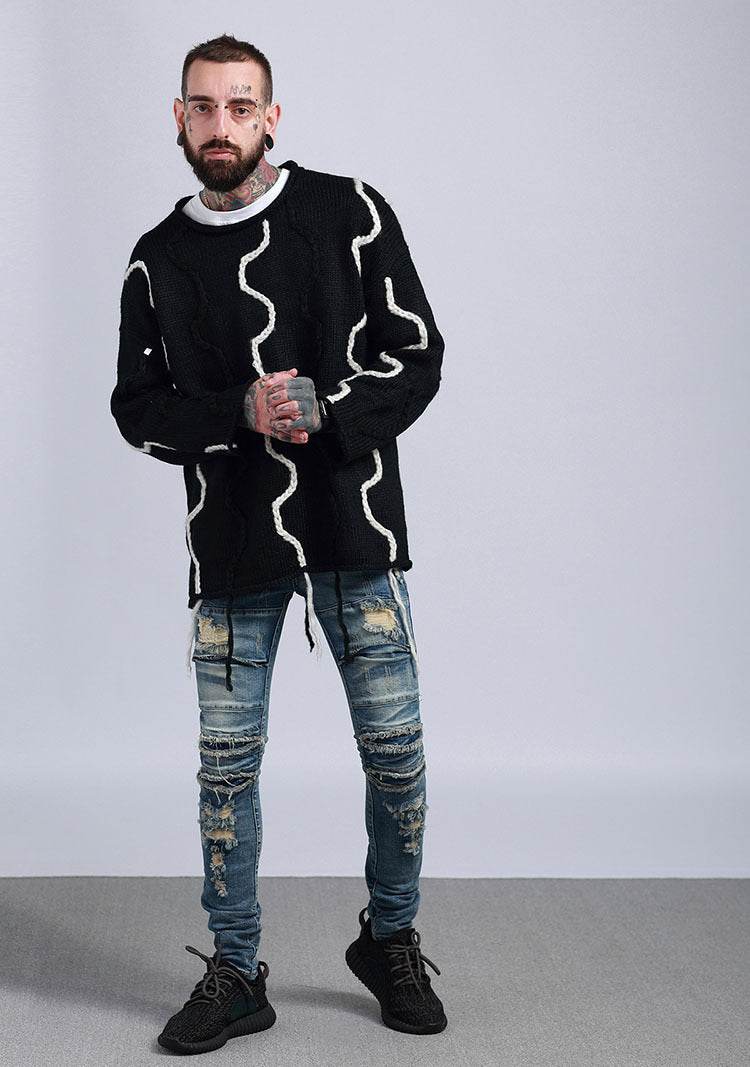 Shredded jeans - Mubimart