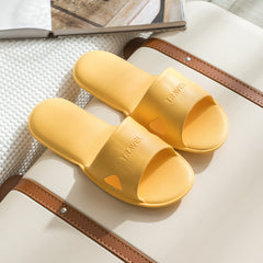 Folding Slipper Travel Hotel Shoes Women Men Portable Indoor And Outdoor Soft Sole Slippers - Mubimart -  