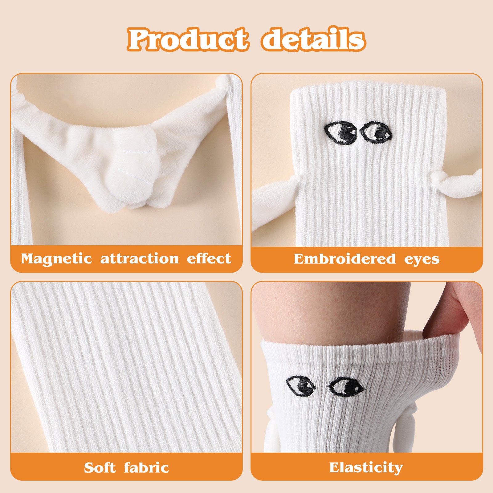 Socks 2Pair - Mubimart -  