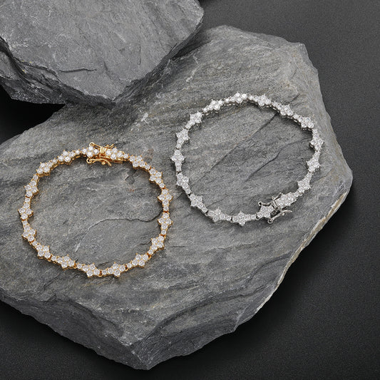 European And American New Tennis Bracelet