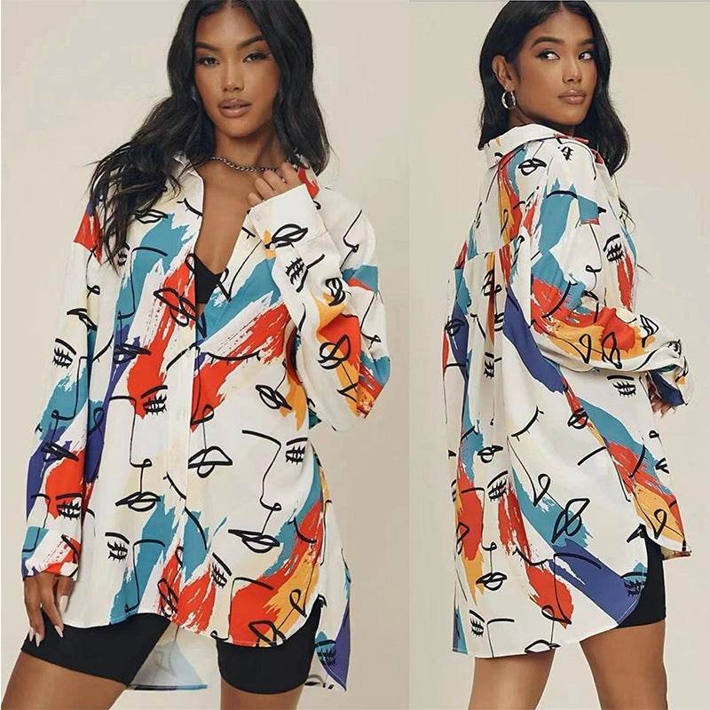 Casual Women's Clothing Cardigan Top Plus Size - Mubimart