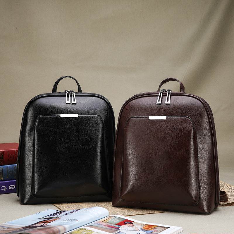 Backpack women fashion pu backpack - Mubimart