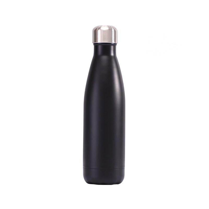 Coke Bottle Stainless Steel Vacuum Flask Bowling Cup Sports Bottle - Mubimart