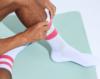 Striped  Socks - Mubimart -  