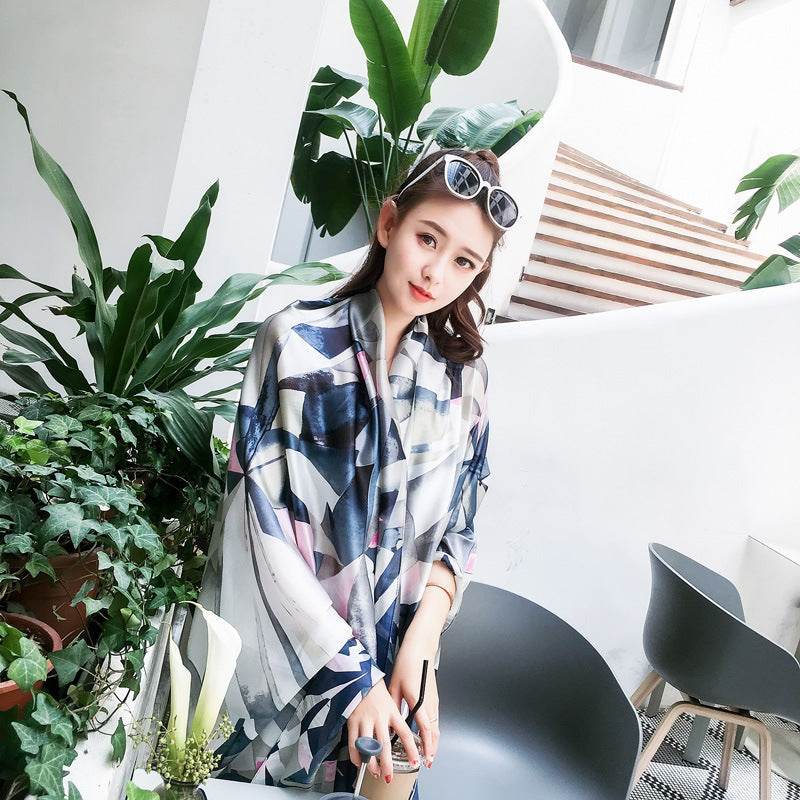Diamond silk scarves - Mubimart